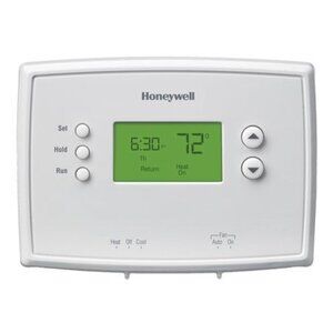 Used Honeywell RTH2410B Digital Thermostat | 5-1-1 Day Schedule | Single-Stage